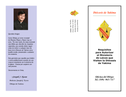 Yakima Brochure Front - Spanish