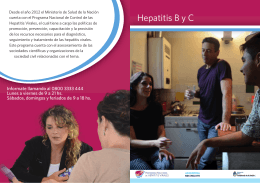 folleto hepatitis B y C