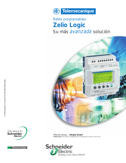 *Folleto Zelio Logic - Schneider Electric: el especialista global en