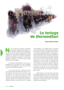 La tortuga de Herramélluri, Jesús Gutiérrez Pérez