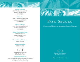 PASO SEGURO - Kansas City Hospice & Palliative Care
