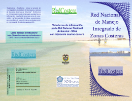 folleto redcostera 2008