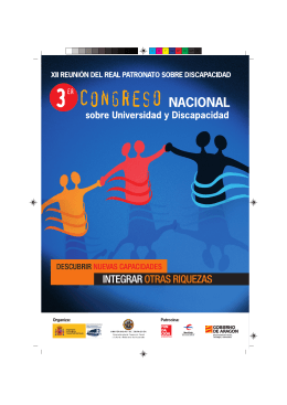 folleto discap interior - Real Patronato sobre Discapacidad