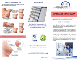 folleto informativo mamografia (primera parte)