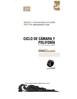 OCNE-folleto Camara-01-03.fh9 - Orquesta y Coro Nacionales de