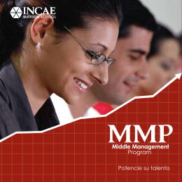 Folleto MMP Salvador - INCAE Business School