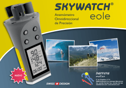 12020 - Skywatch Eole - Folleto - Rev. A