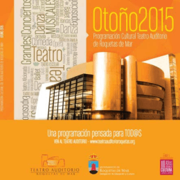 Programación de Otoño de 2015 - Teatro Auditorio Roquetas de Mar