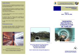 Folleto 16-1-09 - colegio de ingenieros técnicos de obras públicas e