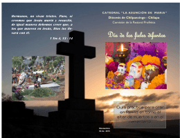 Día de los fieles difuntos - Catedral "La Asunción de María"