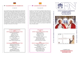 BF 03 Canonizzazione di Giovanni XXIII.indd