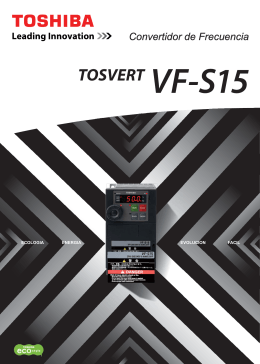 Folleto VFS15.indd - CT Automatismos y Procesos SL
