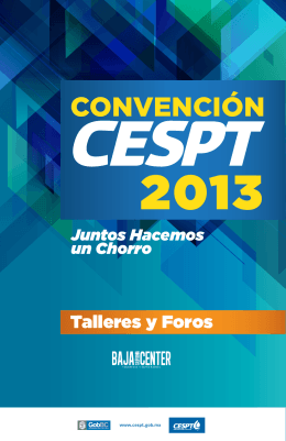 Folleto Convencion CESPT 1