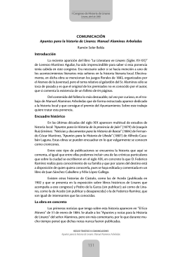 Apuntes para la historia de Linares: Manuel Alaminos Arboledas