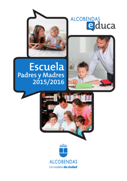 folleto escuela padres y madres 2015