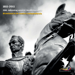 200. Jahrestag unserer Unabhängigkeit Bicentenario de nuestra