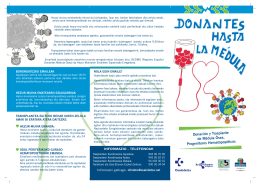 folleto D. MEDULA.fh11