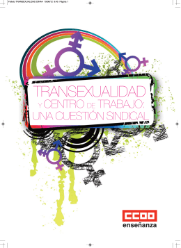 Folleto TRANSEXUALIDAD DINA4 - Federación de Servicios a la