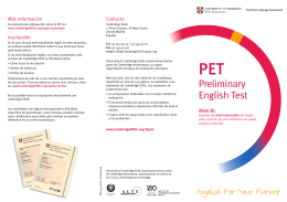 PET Leaflet