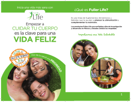 VIDA FELIZ - intranet.fuller.com.mx