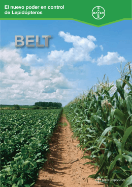folleto belt - Bayer CropScience
