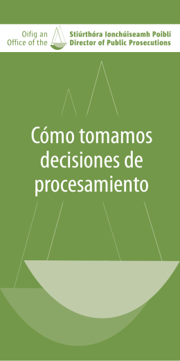 Brochure 4 - Office of the Director of Public Prosecutions