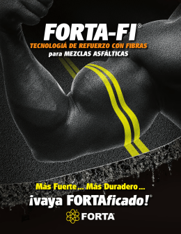 Folleto FORTA-FI (sisol) - es-sisol sas