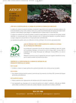 folleto cadena custodia productos forestales.qxp