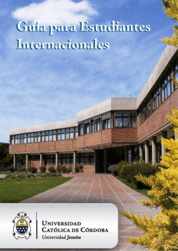 folleto AIA 2010 - Universidad Católica de Córdoba