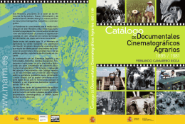 Catálogo de Documentales Cinematográficos Agrarios