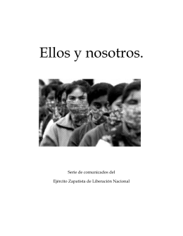 Ellos y nosotros. - Indymedia México