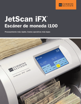JetScan iFX i100 - Cummins Allison