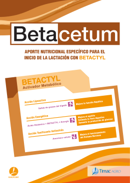 folleto betacetum
