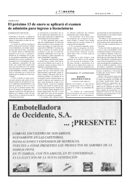 pagina 4 - La gaceta de la Universidad de Guadalajara