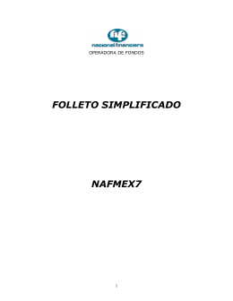 FOLLETO SIMPLIFICADO NAFMEX7 - Vector