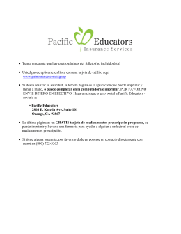 Pacific Educators Spanish - 2013-14 PDF.qxp