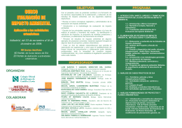 2006_10_27 Curso EIA 2 folleto - Colegio Oficial de Arquitectos