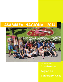 ASAMBLEA NACIONAL 2014