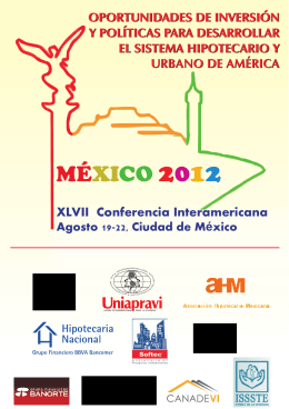 MÉXICO 2012 - International Union for Housing Finance