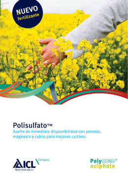 Polisulfato™ - Polysulphate