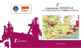 Concesiones Mineras en Territorio del Pueblo Chontal