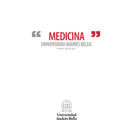 MEDICINA - Facultades - Universidad Andrés Bello