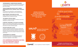 folleto upami - UBA - UTN