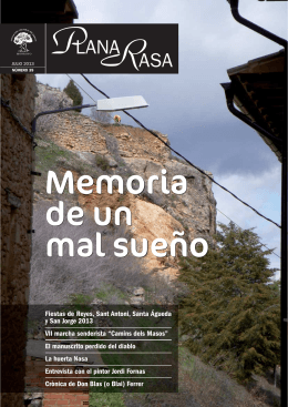 Revista Plana Rasa nº 39 - Ayuntamiento de Monroyo
