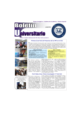 Edición N°07. - Colegio Universitario de Caracas