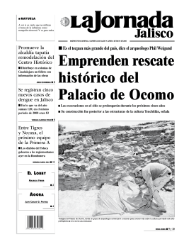 Emprenden rescate histórico del Palacio de Ocomo