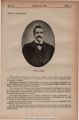 Luz y unión 19080300 - Federación Espírita Española