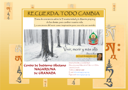 2013_julio-folleto Rizzi - Centro Nagarjuna Granada