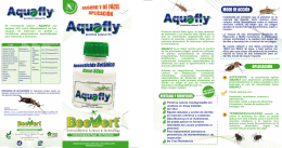 FOLLETO aquafly3% - Control de Plagas Urbanas BeeVert