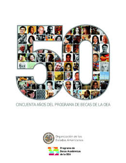 50 años de becas OEA - Becas OEA Structuralia